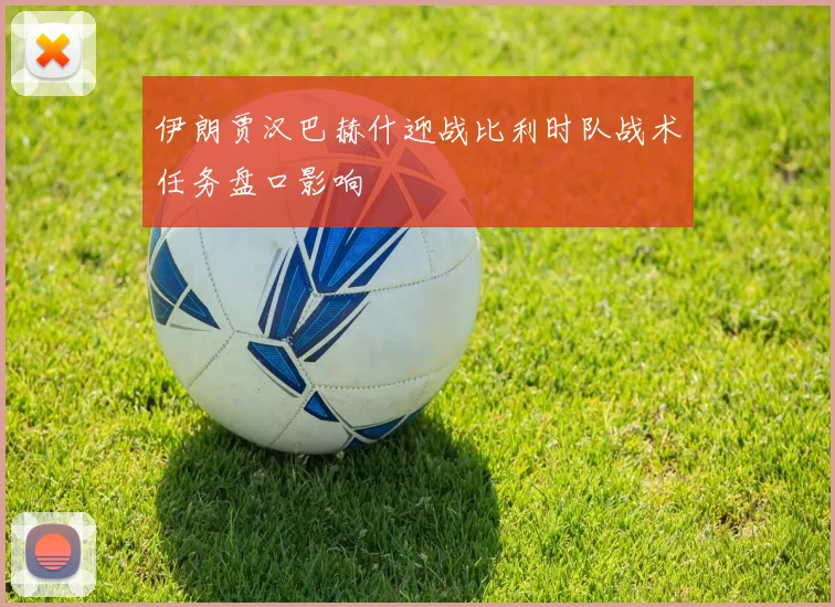 伊朗贾汉巴赫什迎战比利时队战术任务盘口影响